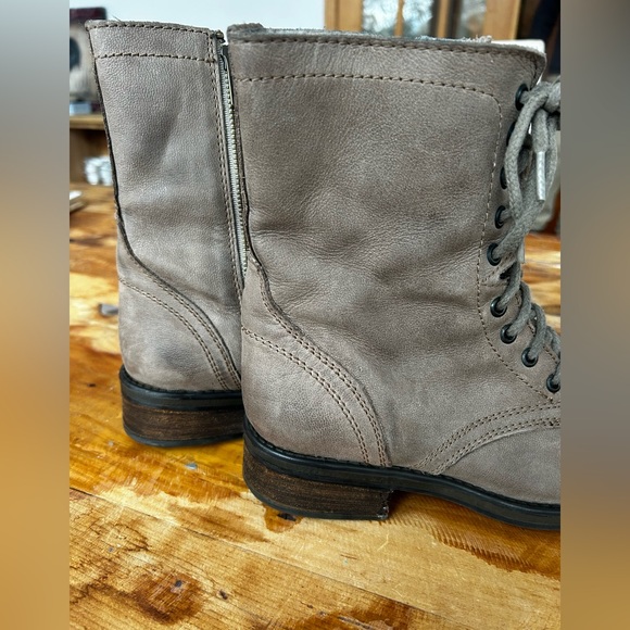Steve Madden Troopa 2.0 Combat Boots Gray Size 9.5 - Picture 6 of 14